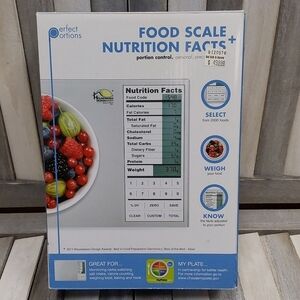 Perfect Portions Food Scale & Nutrition Facts